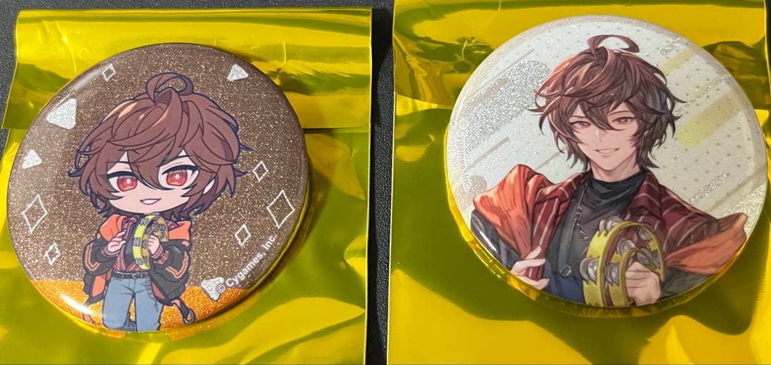 グラブル ラウンドワン サンダルフォン 缶バッジ 2種 - メルカリ