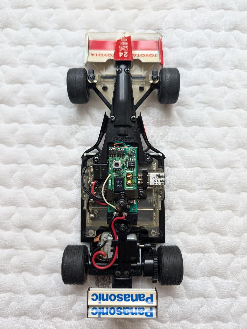 ミニッツ Panasonic Toyota F1 Car リモコン付き