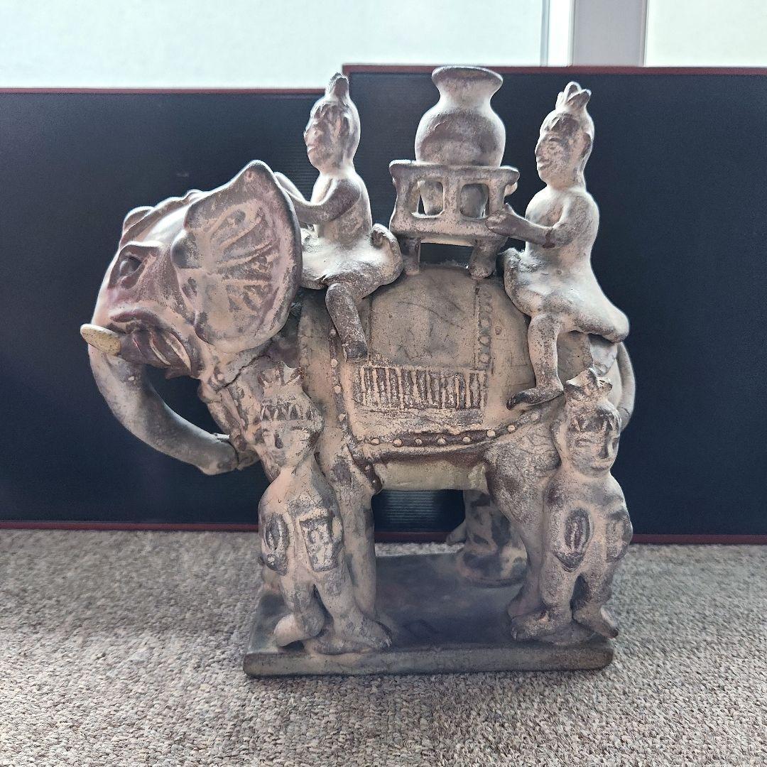 スワンカロ-ク窯　象置物