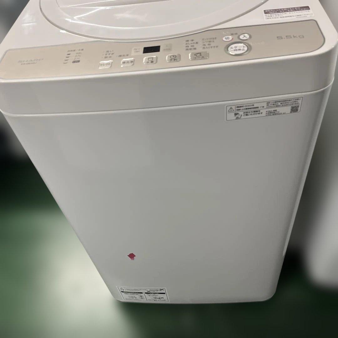 SHARP ES-GE5GJ 縦型洗濯機 5.5kg 2023年製