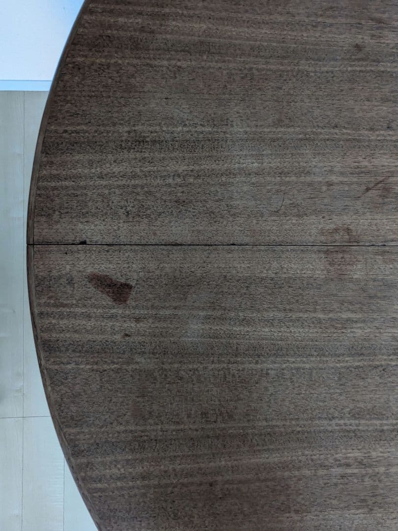 北欧 ビンテージ ヨハネス アンダーセン ダイニングテーブル 円卓 拡張