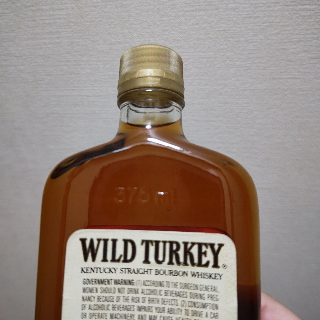 未開封 ワイルドターキー8年 375ml瓶