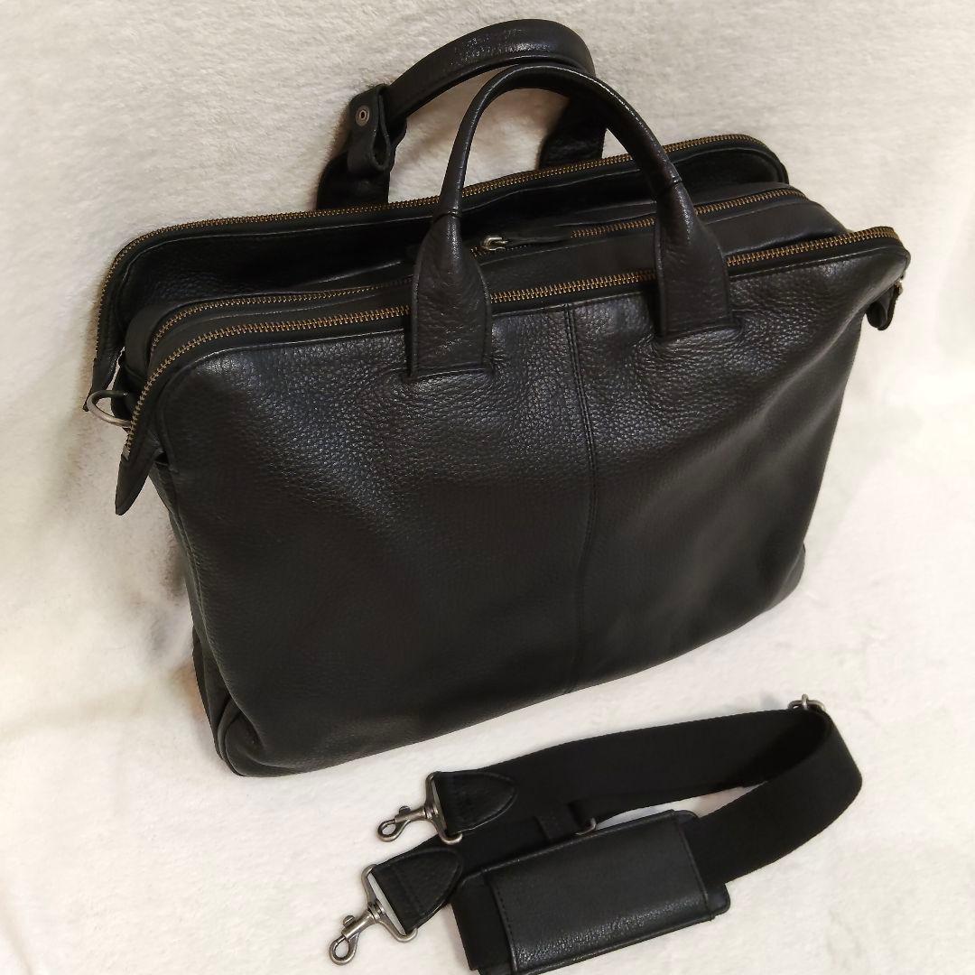 ポーター ウィズ 2WAY ブリーフケース ビジネスバッグ ブラック