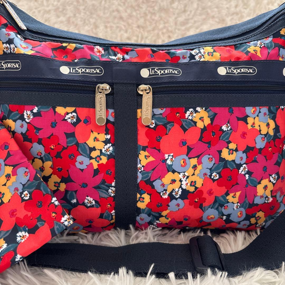 LeSportsac ショルダーバッグ ポーチ付き