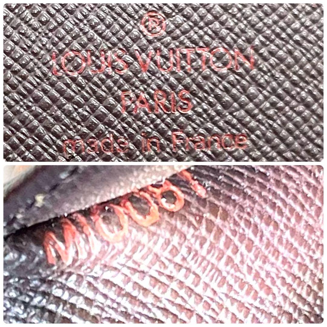 ルイヴィトン　ダミエ　ヴィエノワ 　がま口財布　折財布　901