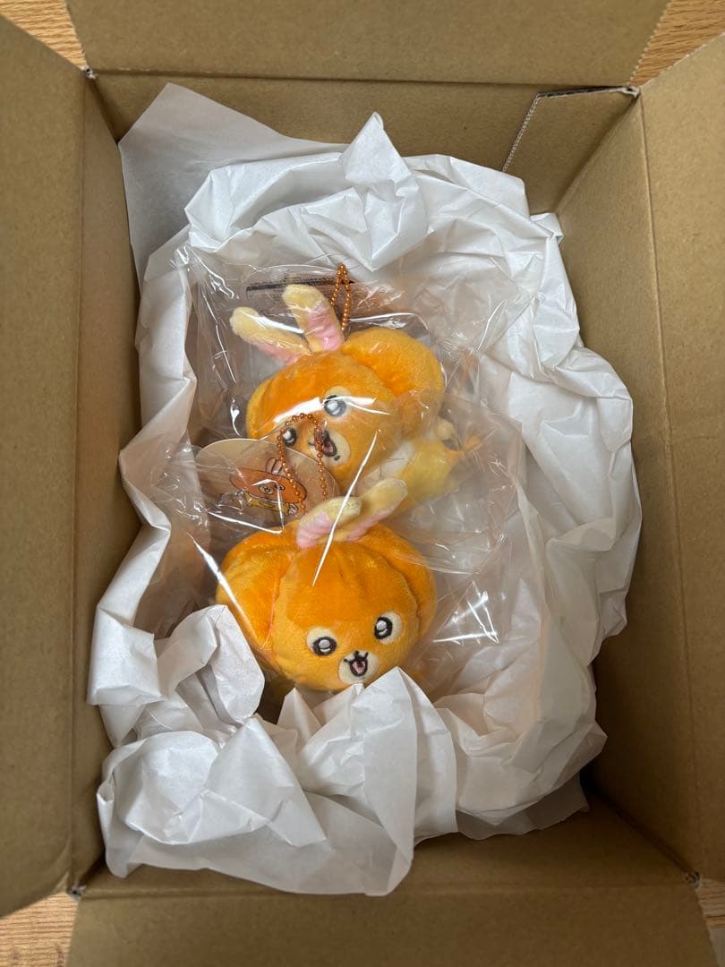 【新品未開封】ちいかわ　カボチャなうさぎ　仮装たのしい～！マスコット　2点セット