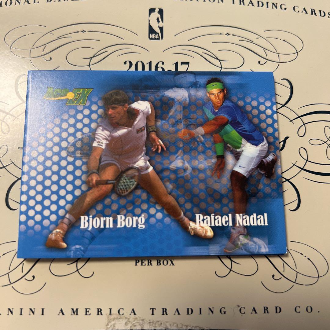 ラファエル ナダル / ビヨン ボルグ ブックレット ジャージカード 59枚限定