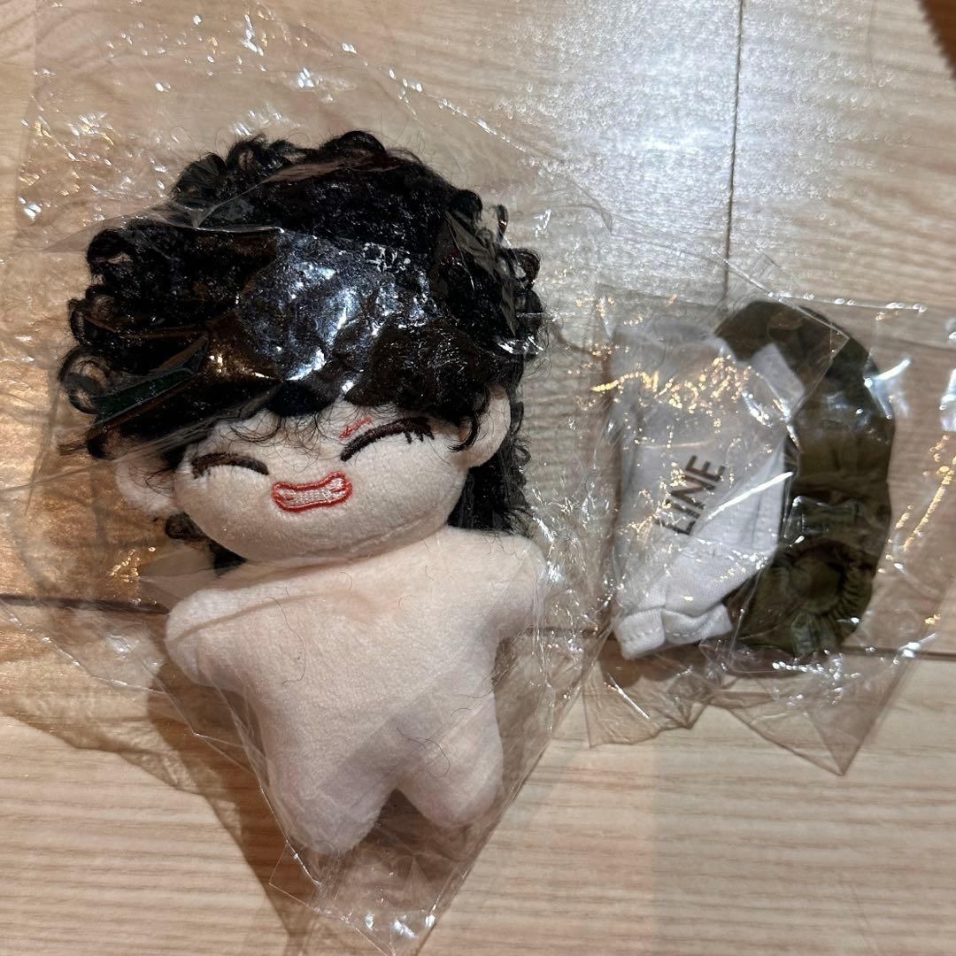 bts テテ テヒョン BOOBOOTAE 10cm BTS 黒髪 ぬいぐるみ BTS V テテ