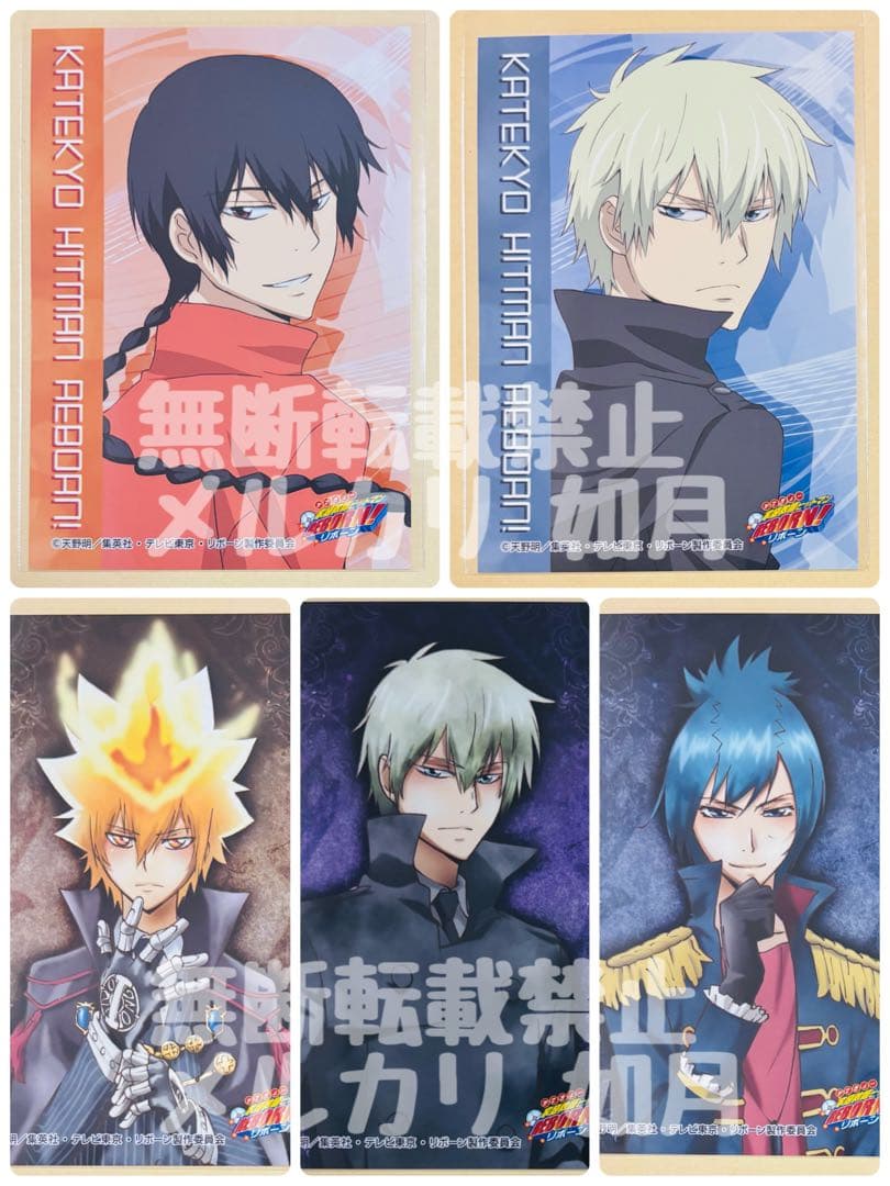 家庭教師ヒットマンREBORN! 雲雀 アラウディ JF限定クリアファイル