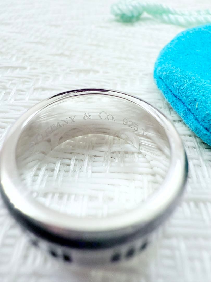 ティファニー TIFFANY アトラスリング 11号 チタン TI 925 指輪