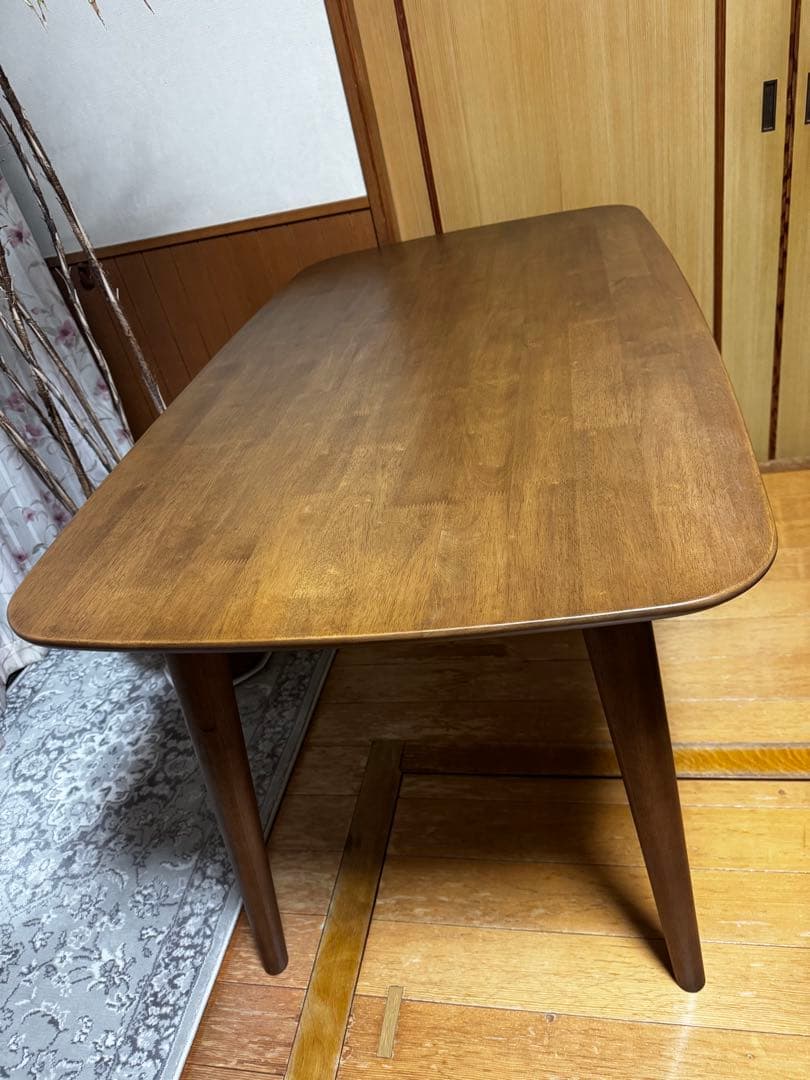 【期間限定 12/30まで】ニトリ ダイニングテーブル ナッツ 幅130 美品