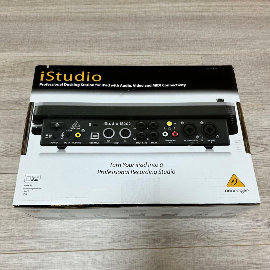 美品 BEHRINGER is202 iSTUDIO オーディオインターフェイス - メルカリ