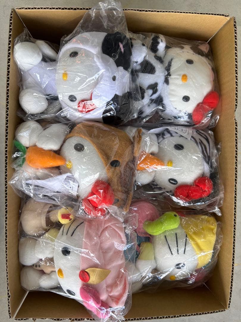 ハローキティ　干支キティ　ヤクルト　限定　22体　ぬいぐるみ　まとめ売り