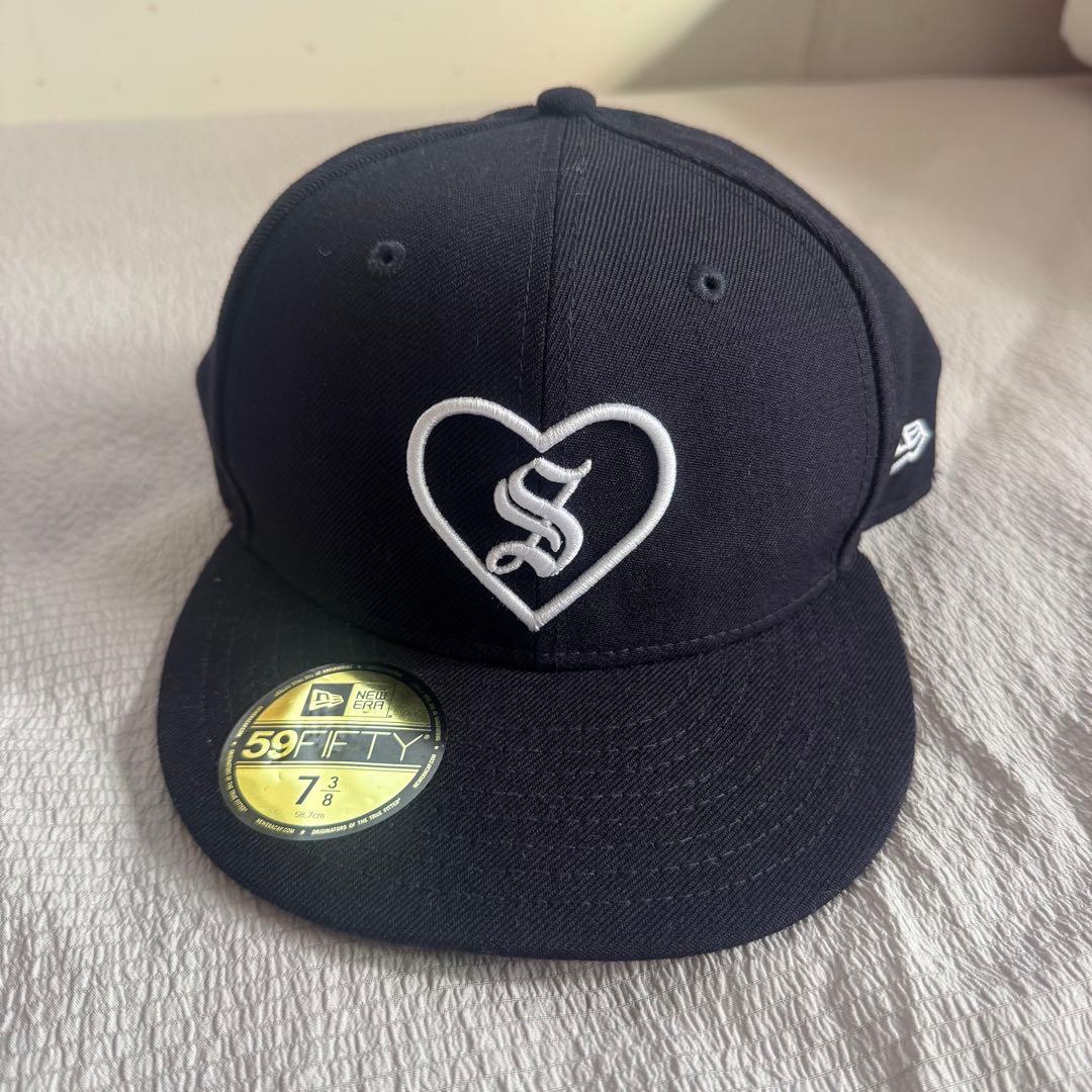 Supreme NEWERA59FIFTY キャップ 7 3/8 - メルカリ