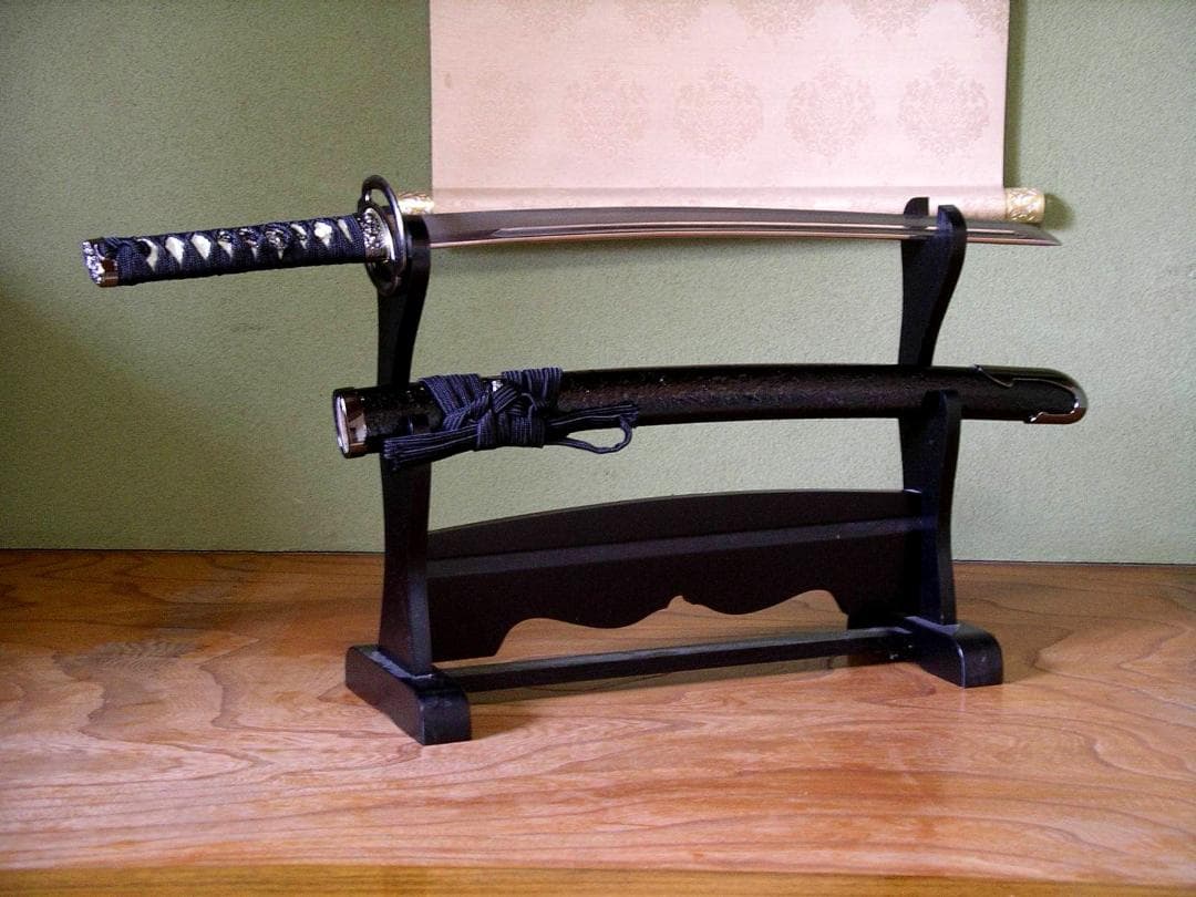 関の美術刀剣 剣豪 宮本武蔵 海鼠鍔 巌流島の決闘 小刀(脇差) 模造刀 模擬刀