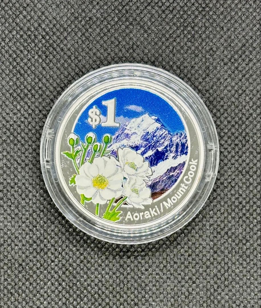 【美品】ニュージーランド 2007年 プルーフ銀貨 １NZドル ④