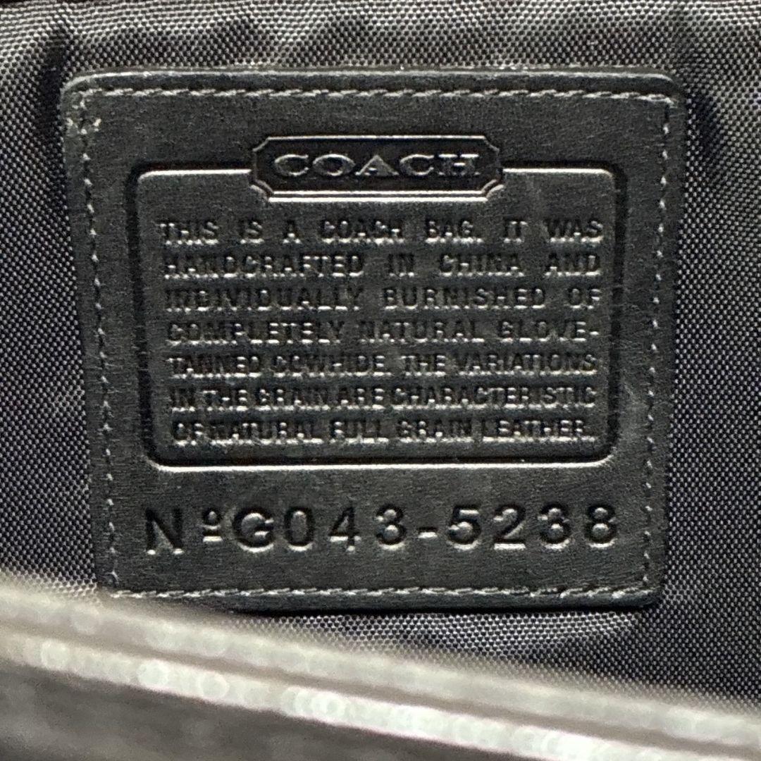 美品✨COACH コーチ ビジネスバッグ 2way A4収納可 ショルダー 本革