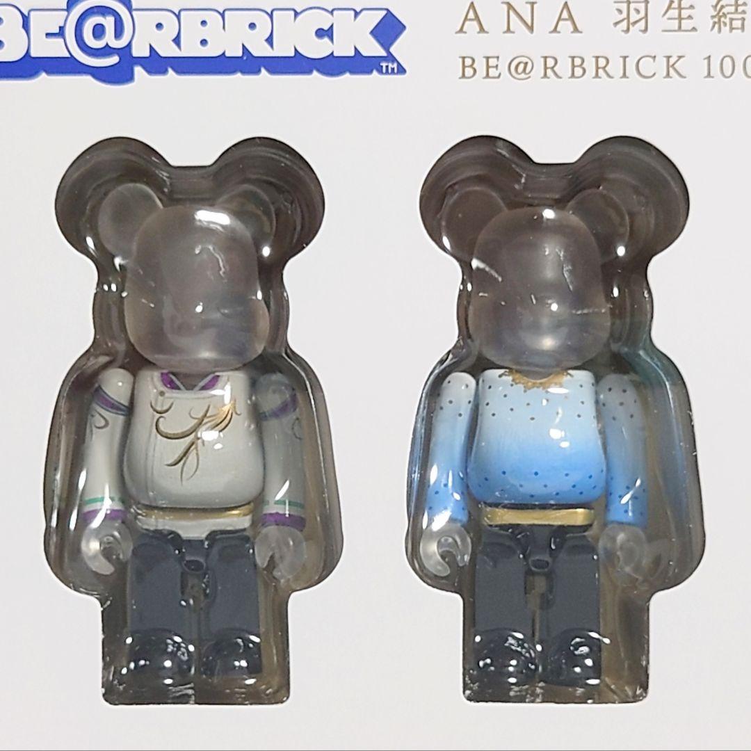 ANAオリジナル 羽生結弦 ベアブリック フライトベアぬいぐるみ アクスタセット