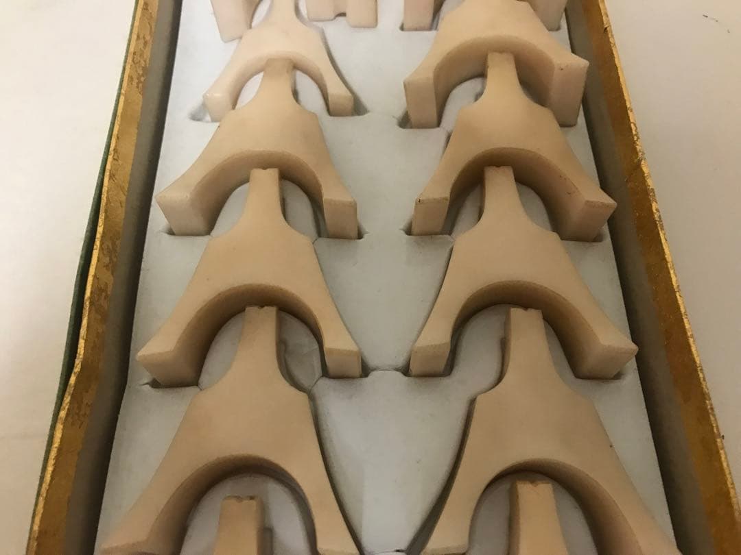 高級品　冨士形琴柱　14個