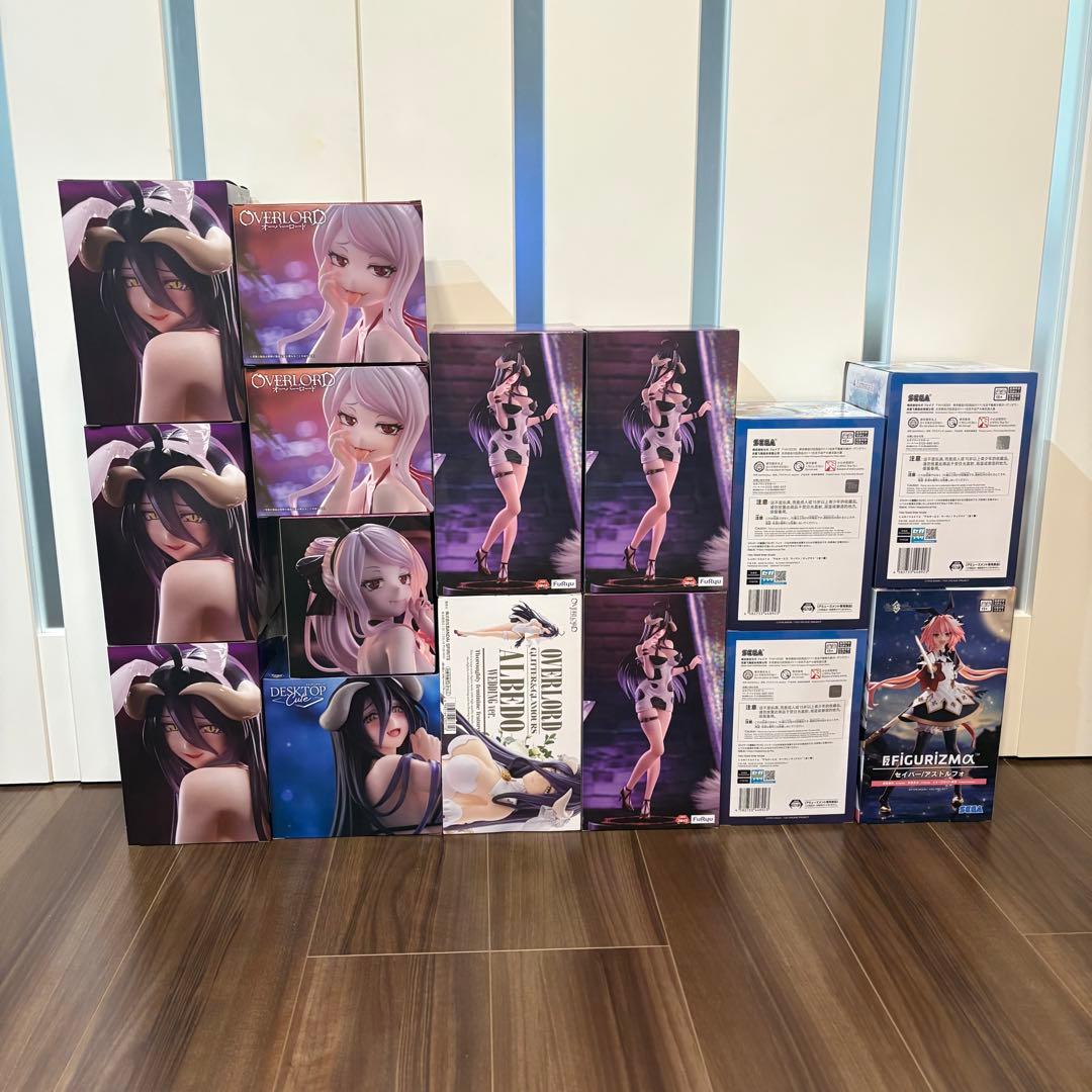 オーバーロード　アルベド　シャルティア　フィギュア　Fate 美少女　まとめ売り