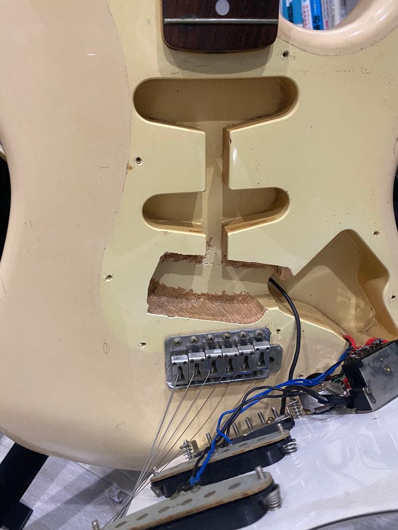 フェルナンデス ギター ストラト カスタム セイモアダンカン グリーン