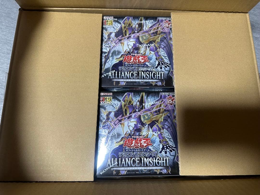 ALLIANCE INSIGHT 1カートン アライアンスインサイト 遊戯王