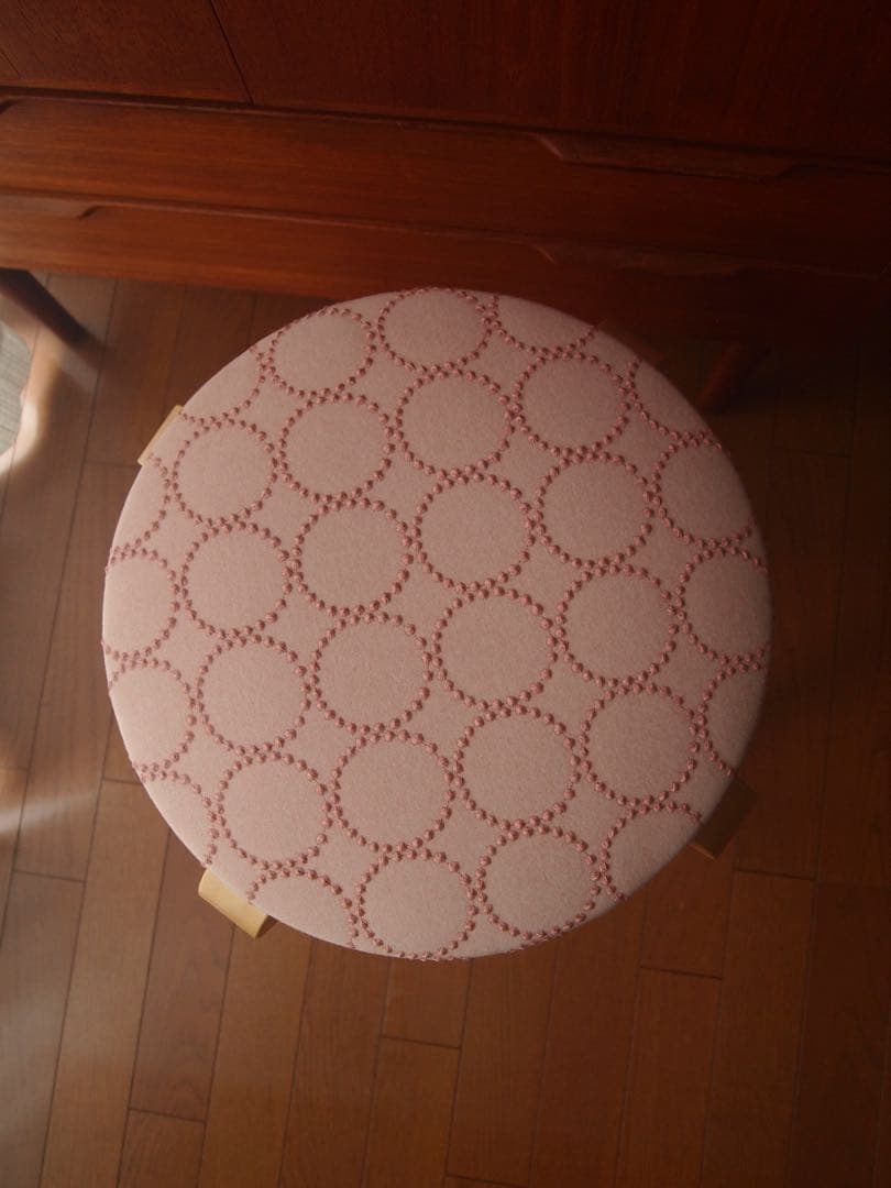 piroroさん専用 ミナペルホネン ハンドメイド ラウンドスツール 生地 椅子