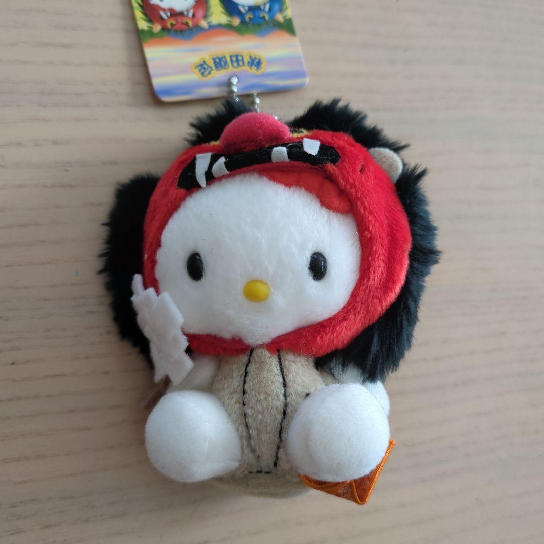 秋田限定 ご当地キティなまはげ ハローキティ ぬいぐるみ　2体セット