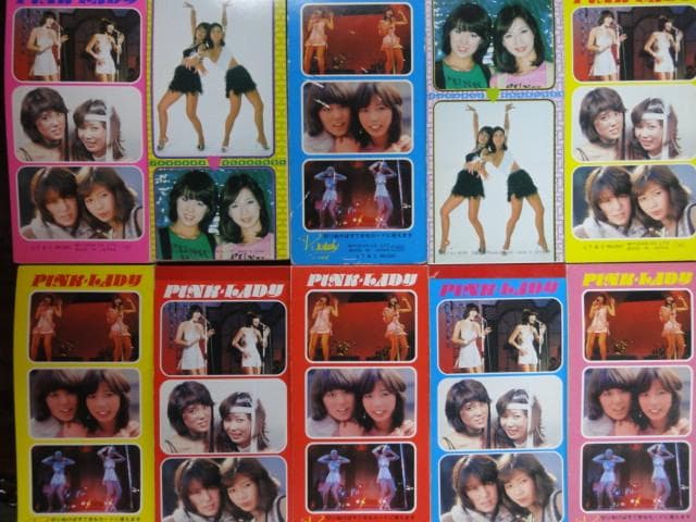 ピンクレディーPink Lady 1970年後半全盛期 入手困難グッズメモ帳