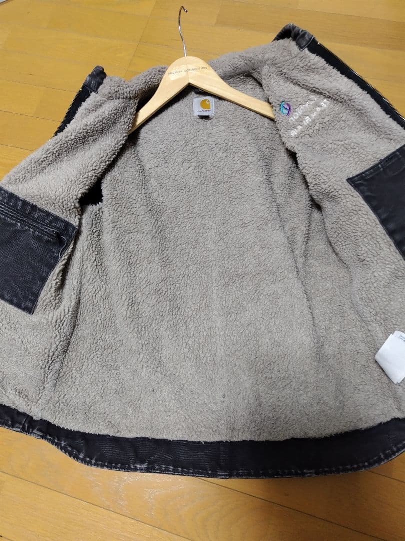 Carhartt シエラジャケット　黒フェード