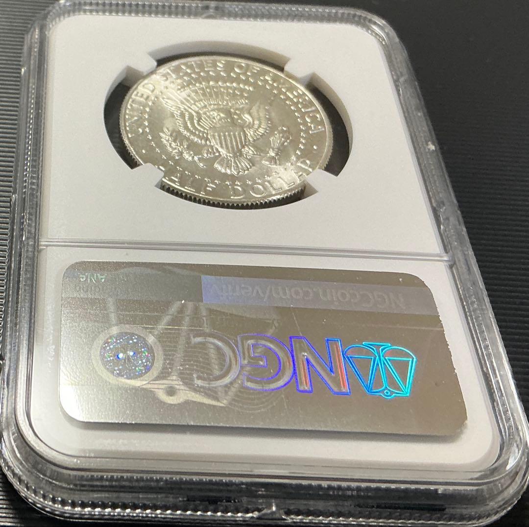 1964年 ケネディ ハーフダラー 銀貨 NGC MS64 FIRST YEAR