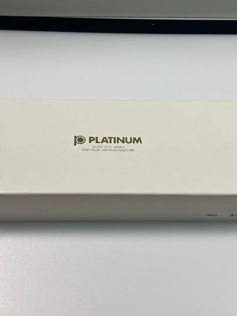 初期ロット PLATINUM #3776 センチュリー ニース リラ B-nib 詳細