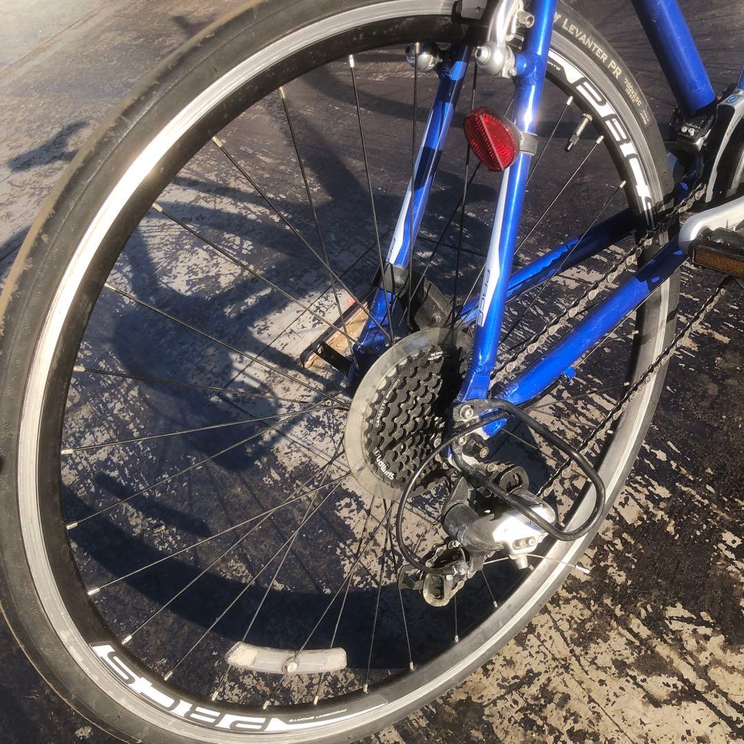 クロスバイク アルミボディー 自転車700*25C