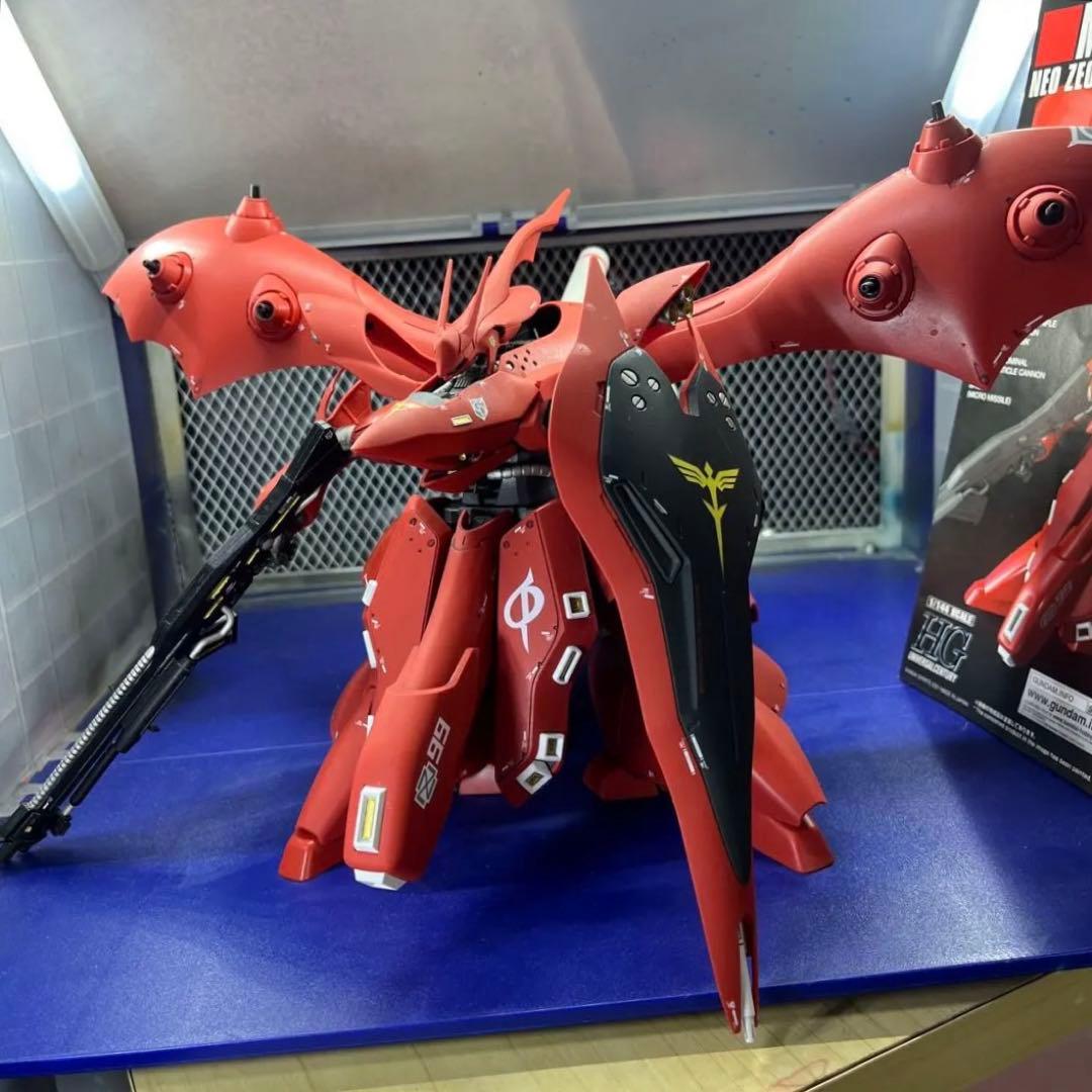 HG ナイチンゲール 即完売！ シャア最期の機体「HG ナイチンゲール」を組み立てレビュー