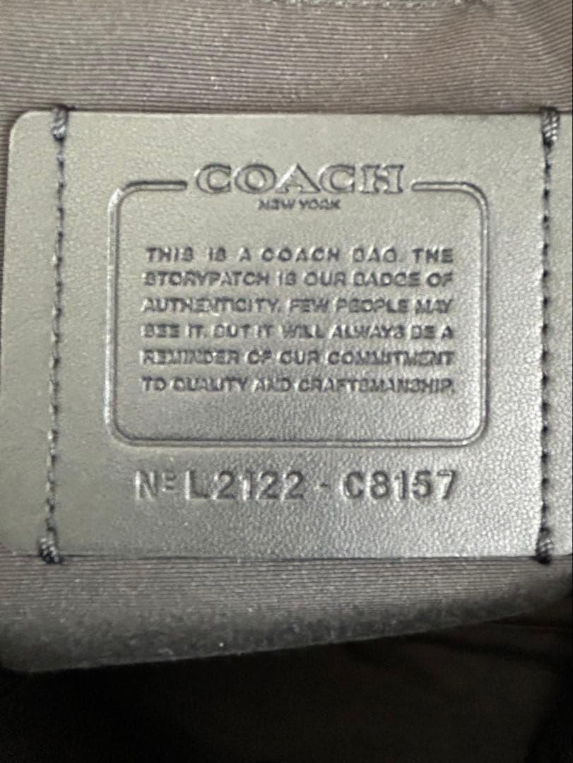 ✅【美品】定価10万　メンテ済み　コーチ　トートバッグ　COACH ビジネス