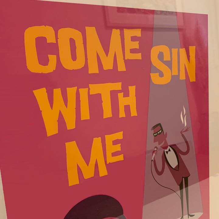 貴重 Shag シャグ シルクスクリーンポスター ナンバーリング. #004