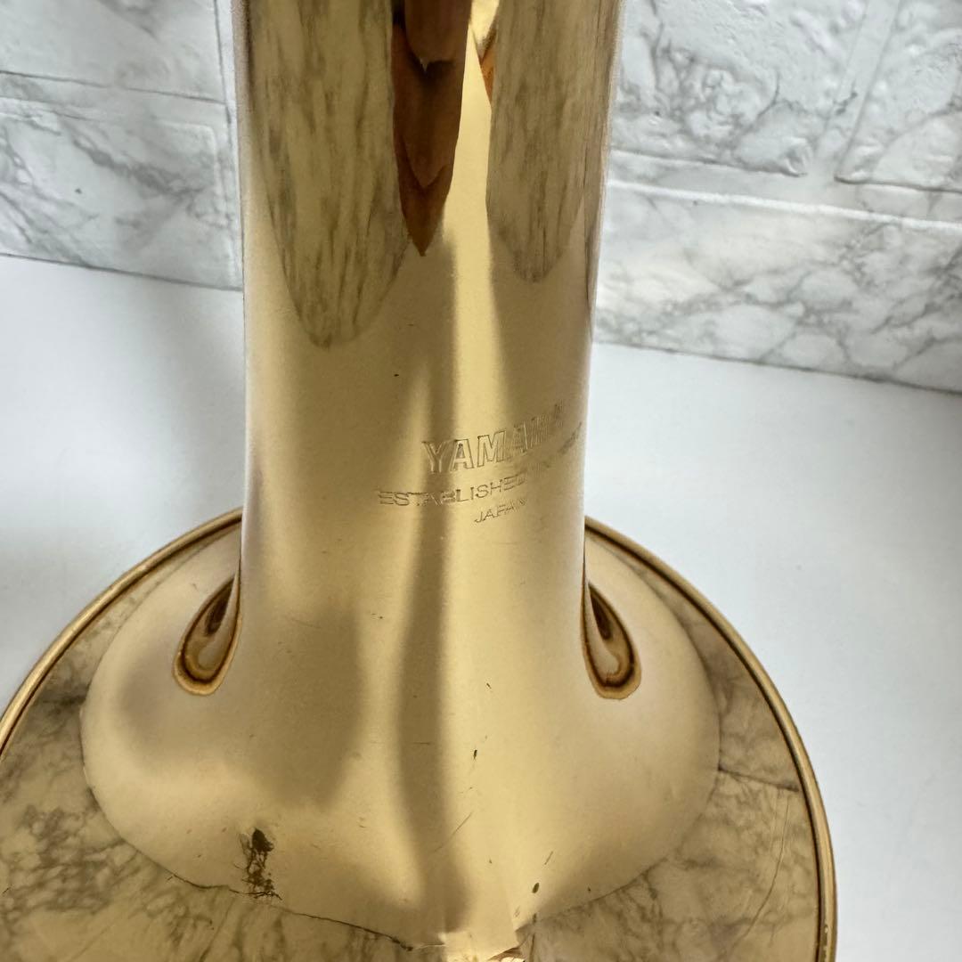 YAMAHA ヤマハ　テナーバストロンボーン　YSL456G F管　ハードケース