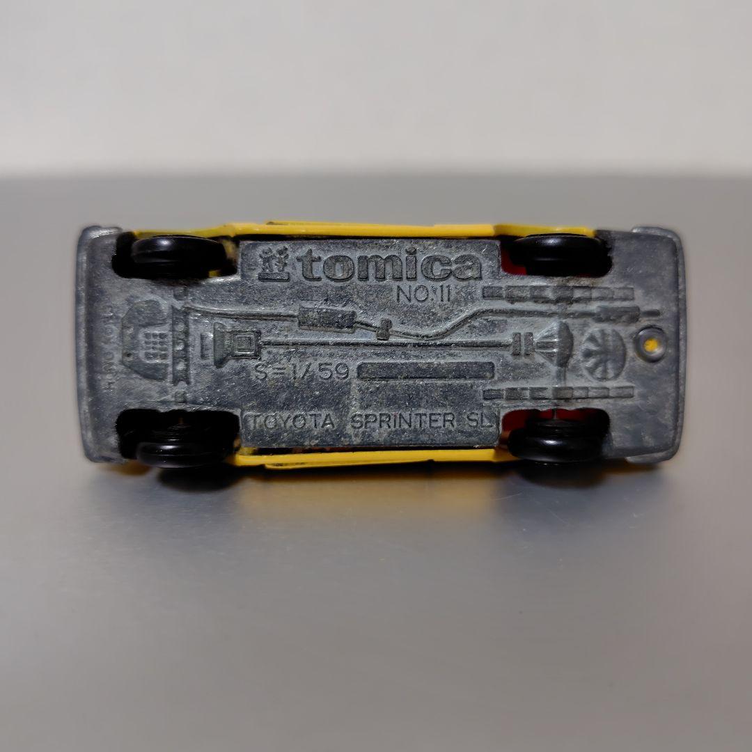 当時物トミカ　トヨタ　スプリンターSL　香港製