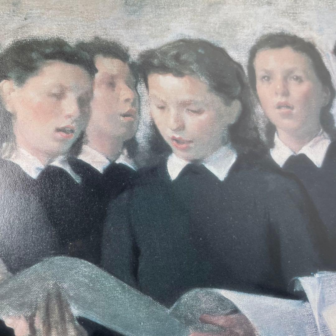 小磯良平画伯』 斉唱 印刷で限定複製いたしました。 - メルカリ