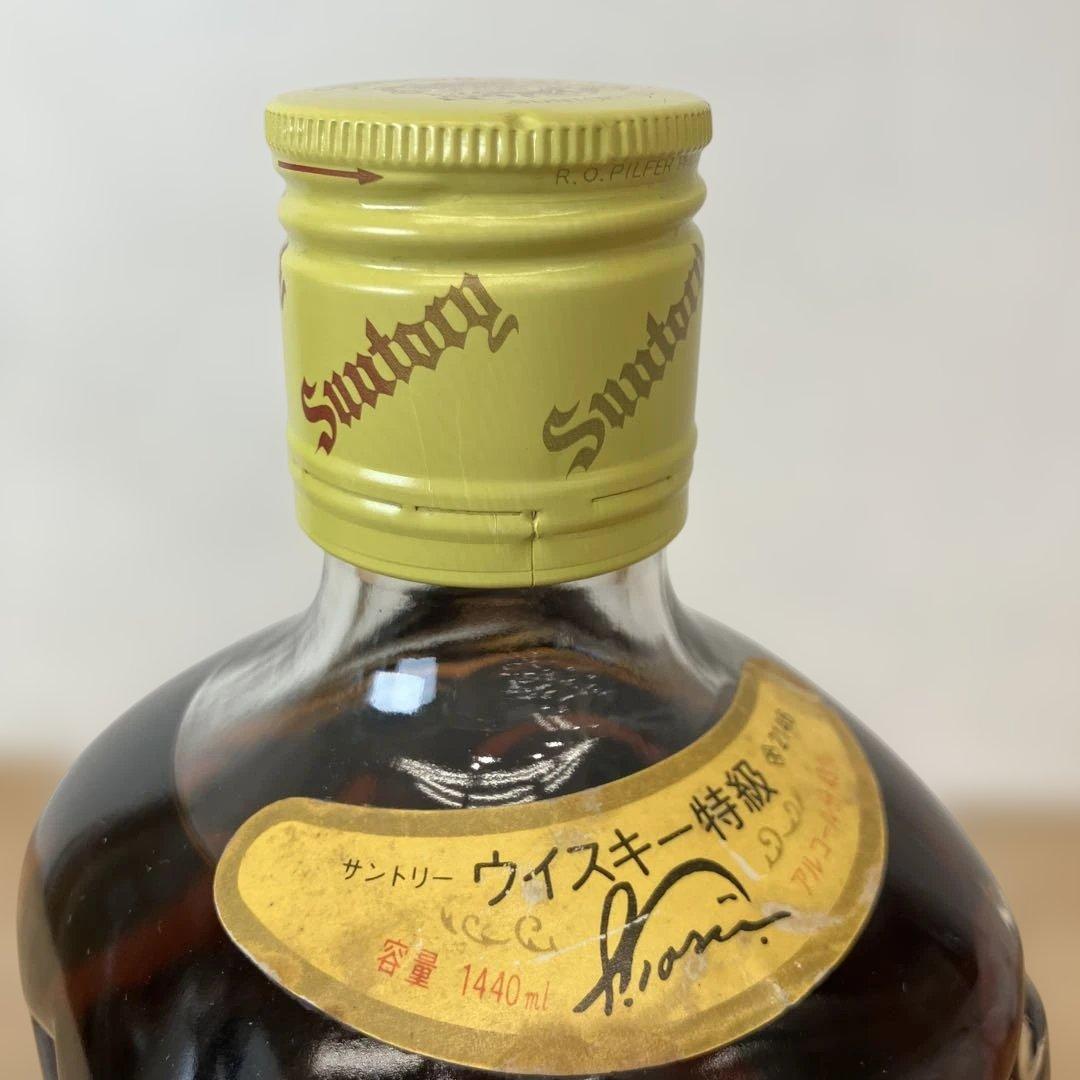 未開栓 サントリー ウイスキー 特級 角 1440mlの通販はau PAY