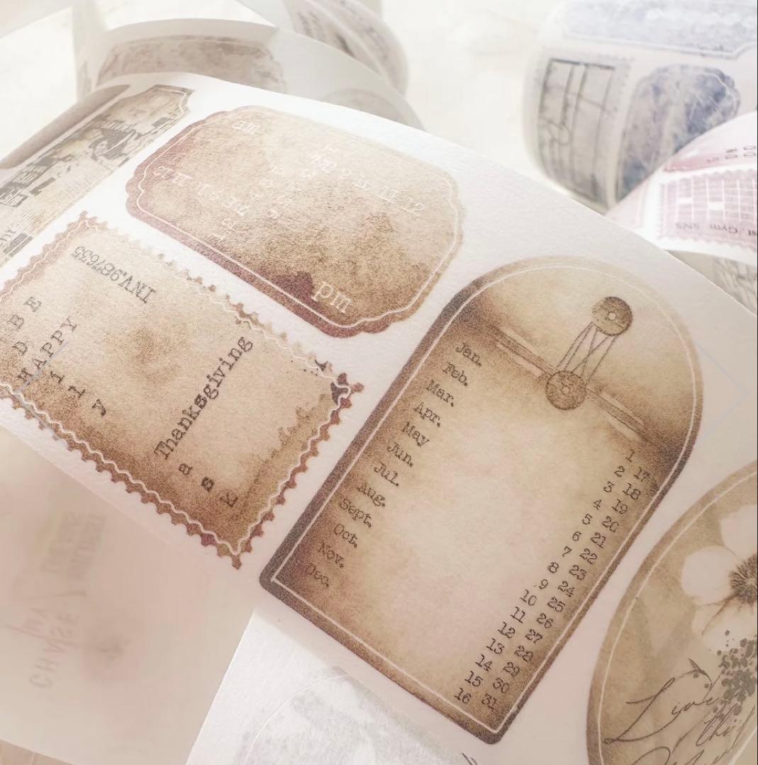 ⭐️SALE⭐️Journal pages 海外マスキングテープ マステ【1553】
