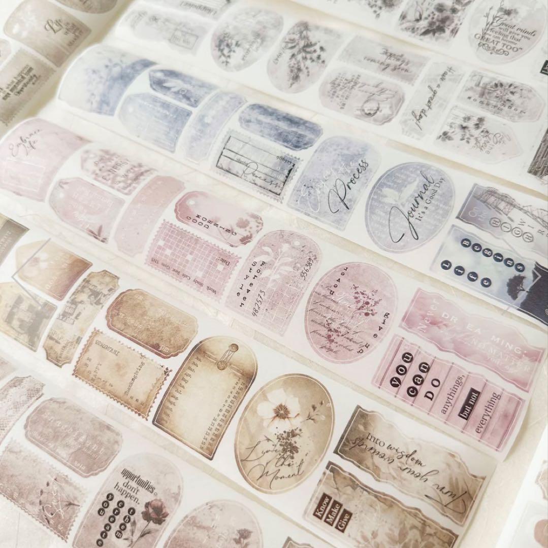 ⭐️SALE⭐️Journal pages 海外マスキングテープ マステ【1553】