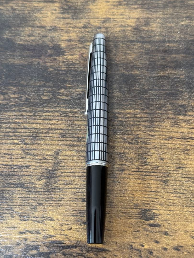 新品未使用　1976年製　蝕刻　エリート　18金　万年筆　パイロット　細字