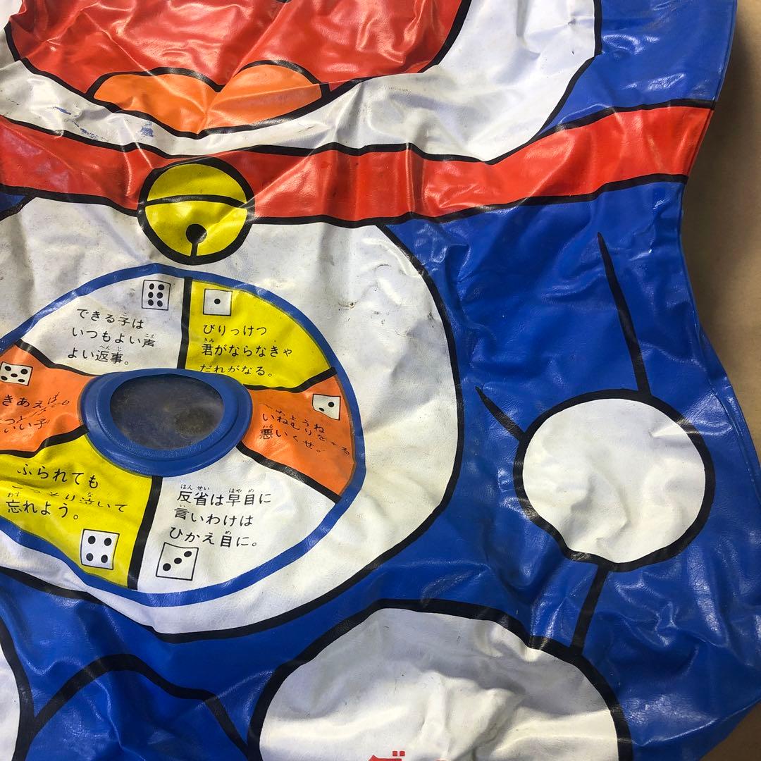 レトロ　ドラえもん　グリコ　小学館　ビッグおきあがりこぼし　空気エアーぬいぐるみ