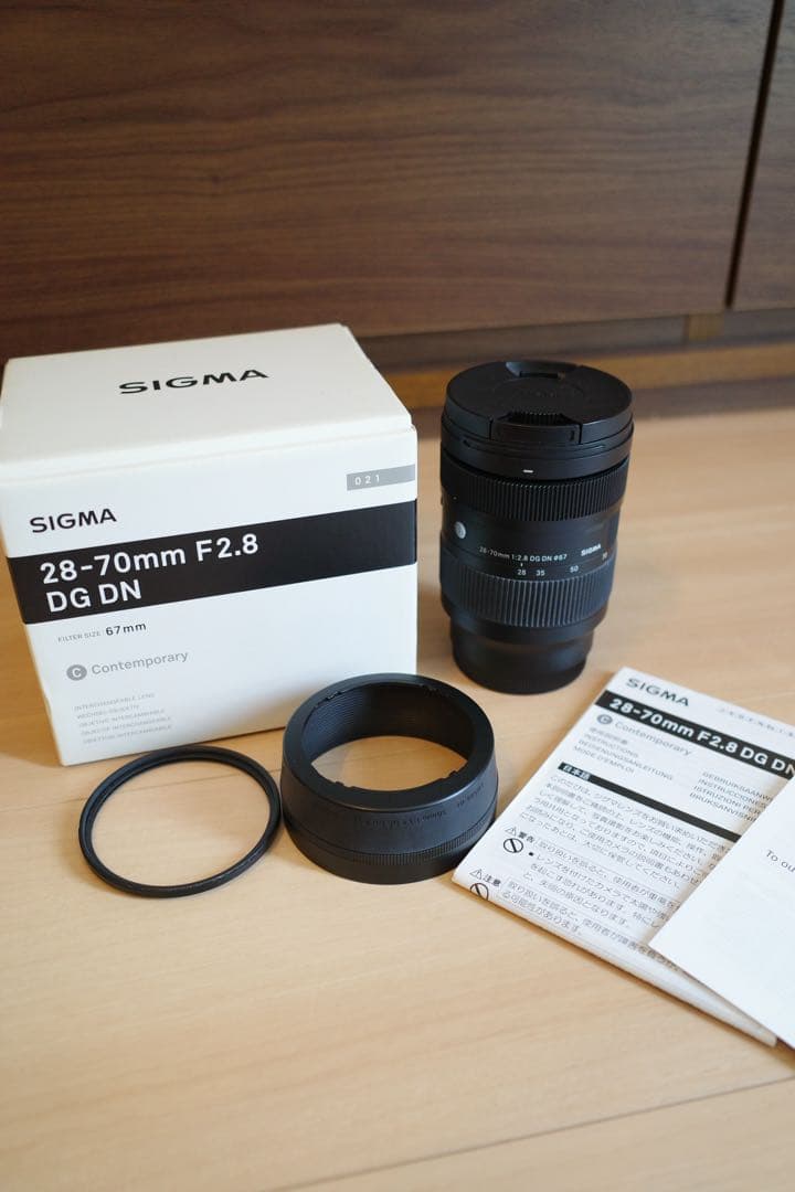[値下げ中]SIGMA 28-70mm f2.8 DG DN NDフィルター付き Amazon | シグマ SIGMA 28-70mm F2.8 DG DN (C) ソニーEマウント
