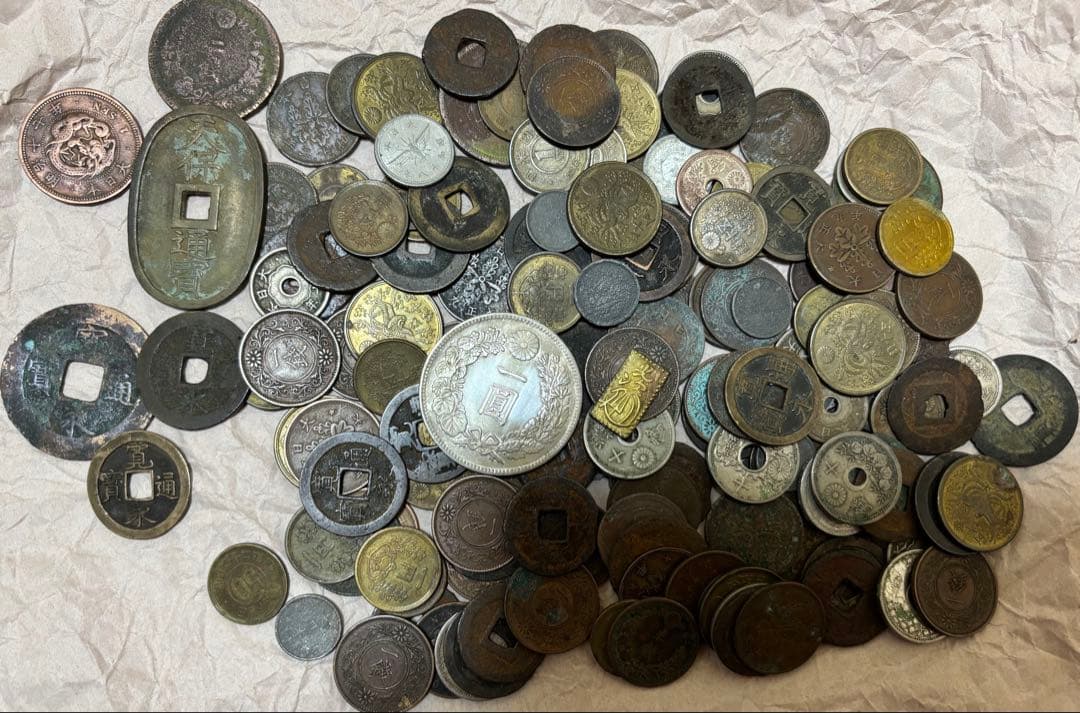 古銭 まとめ売り 約600g