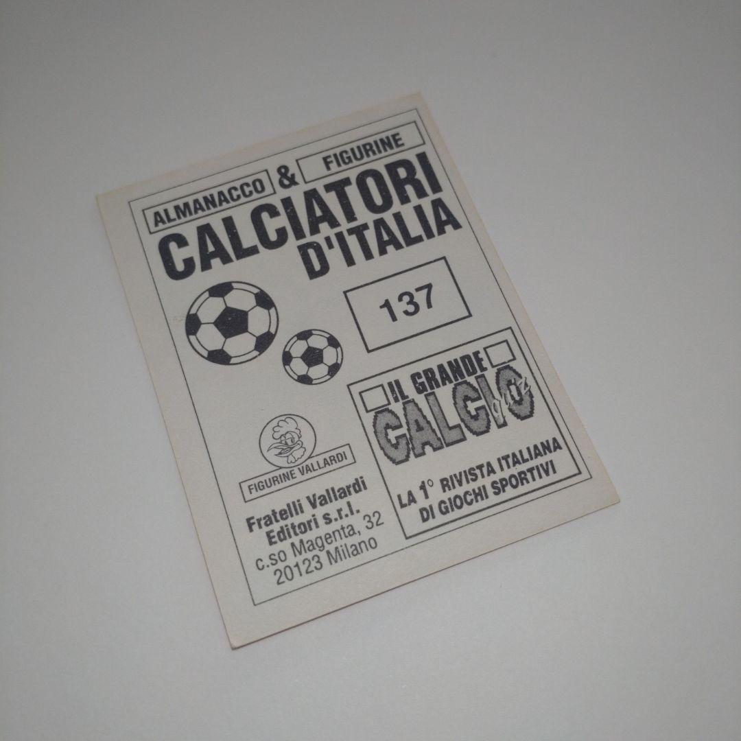 激レア】ロベルト・バッジョ フィオレンティーナ時代 ステッカー