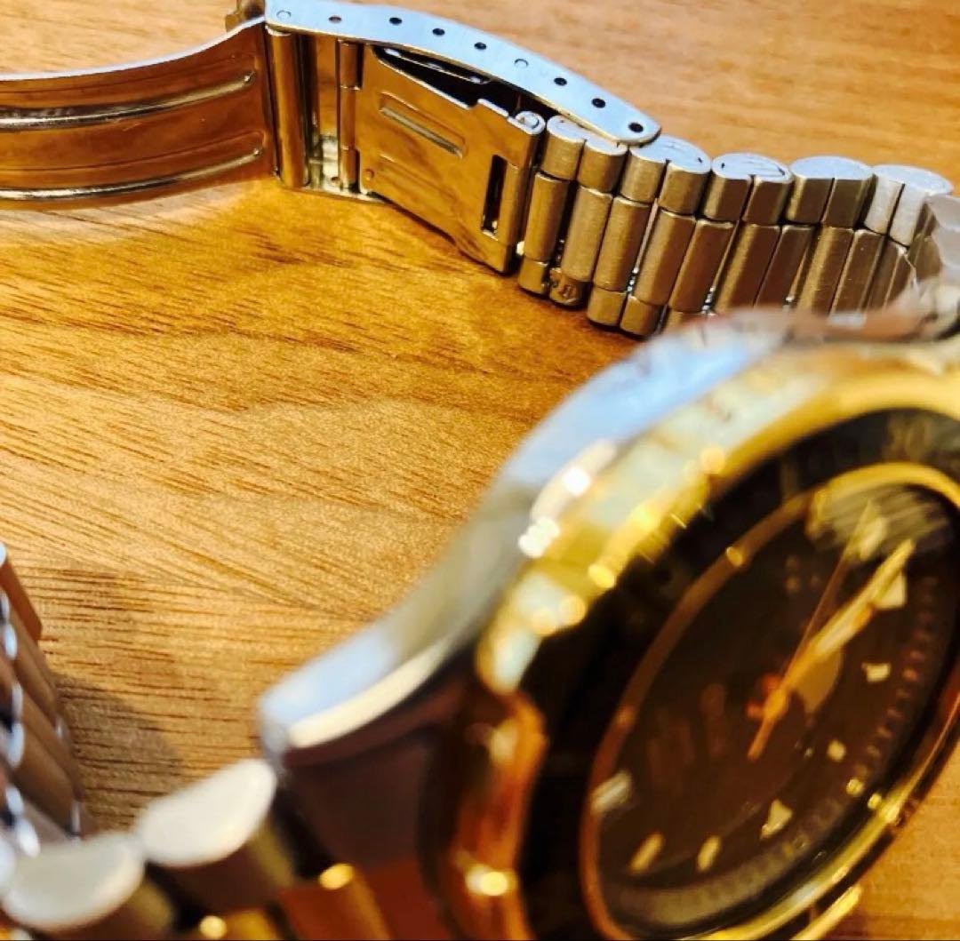 【希少】マルマン ORCA OR67 ビンテージ　ダイバー風　ムーンフェイズ