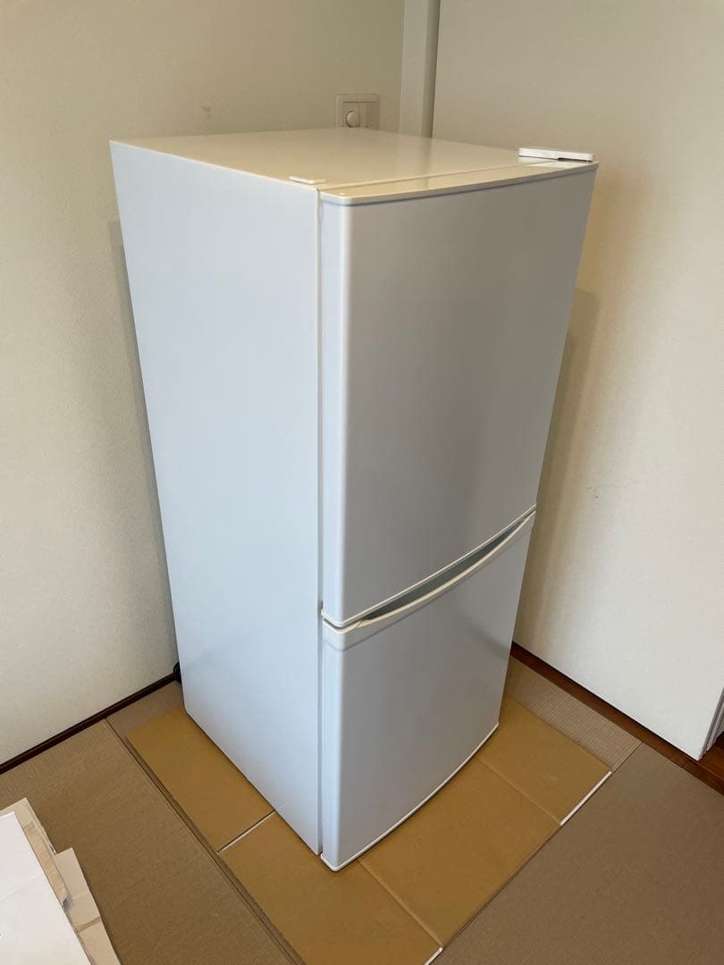 愛知引取限定） 冷蔵庫 142L '20年製 アイリスオーヤマ 冷凍下段・引出式