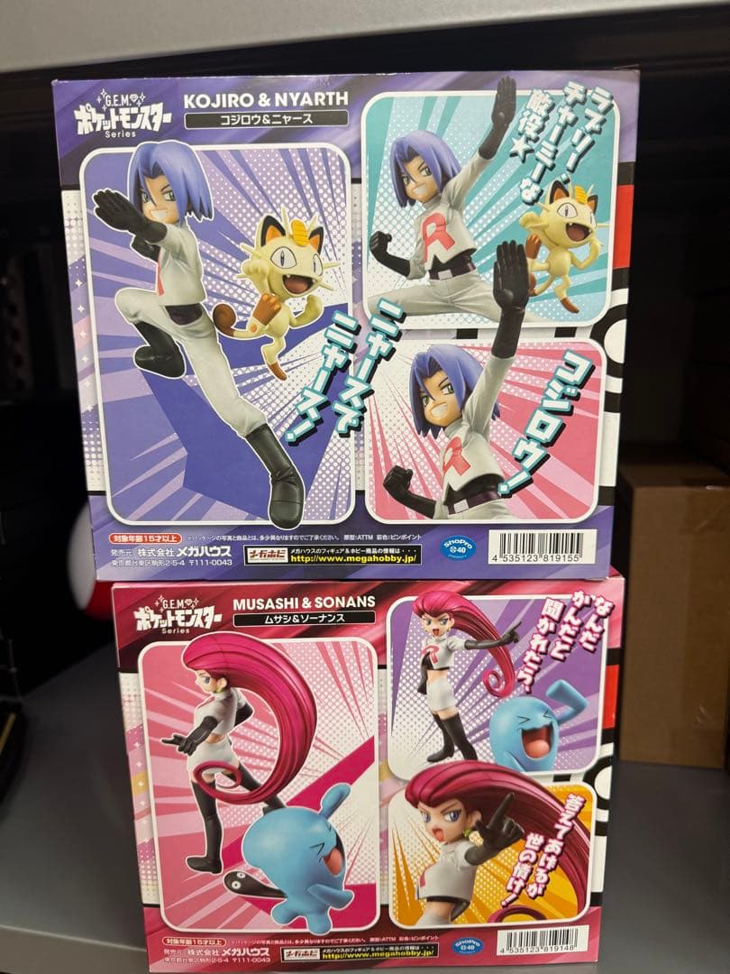 ポケモン　G.E.M. ポケットモンスター フィギュア 2体セット